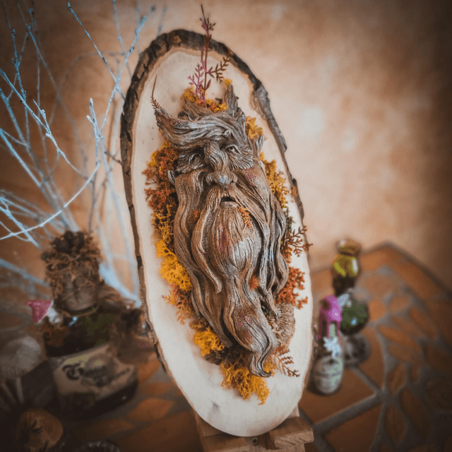 Ent d'automne - Sculpture Fantastique 