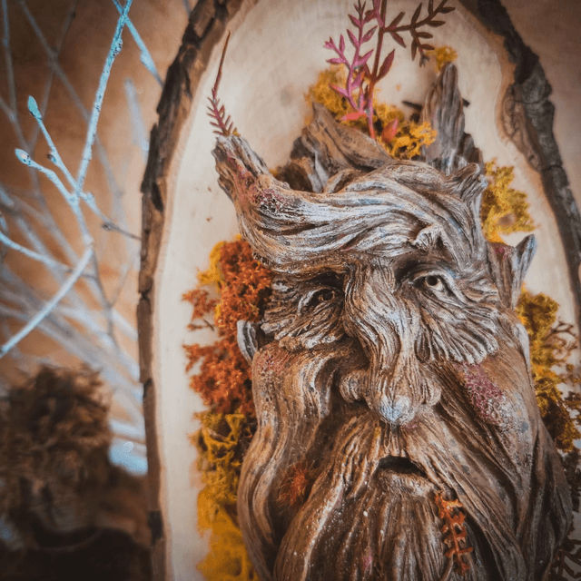 Ent d'automne - Sculpture Fantastique 