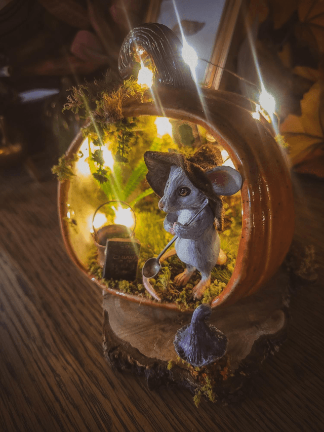 "Maison citrouille enchantée" – Collaboration L’Or.angerie x Silva Anima Atelier