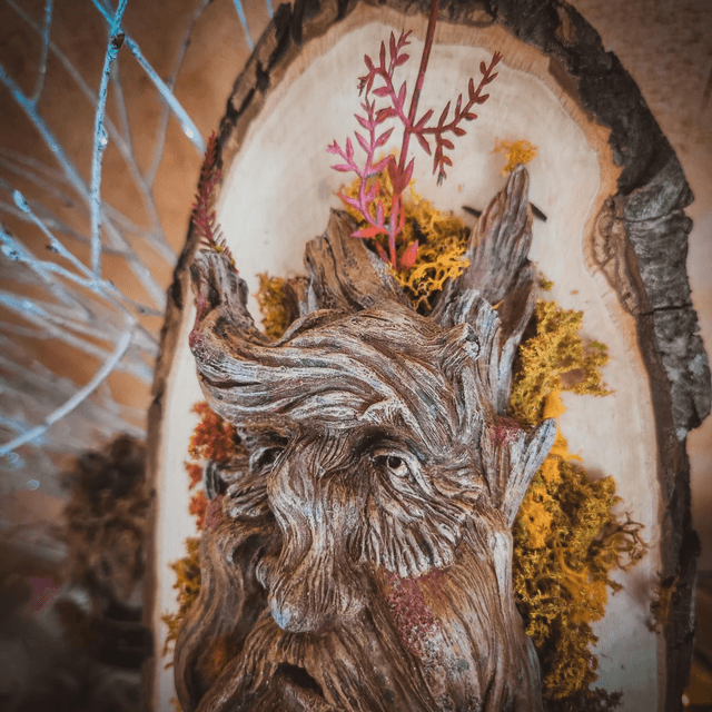Ent d'automne - Sculpture Fantastique 