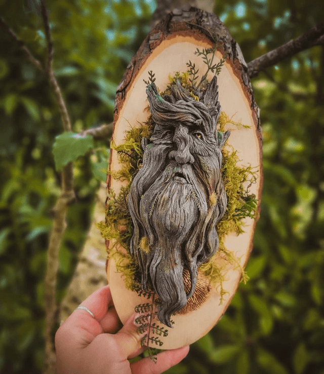 Ent de Printemps - Sculpture Fantastique